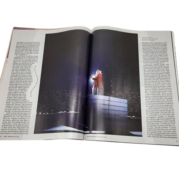 Taylor Swift Time Magazine Person Of The Year December 25 2023 Magical Era - Picture 13 of 15